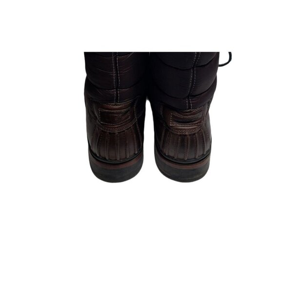 UGG Australia Hamric Mens 13 Brown Leather Lace Puffer Waterproof Boots 1002073 - Picture 5 of 8